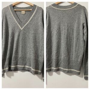 Baldwin cashmere gray sweater Size M